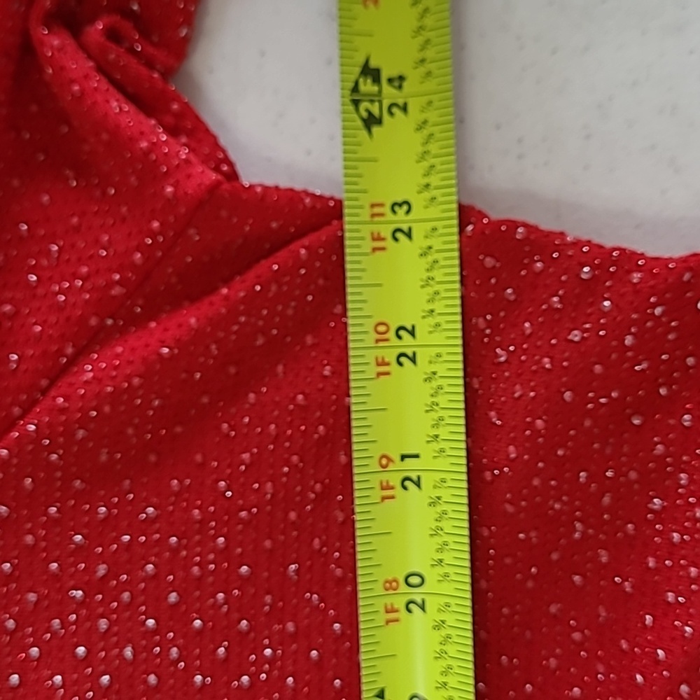 Ruby Rd Red Textured Blouse With Silver Accents S… - image 7